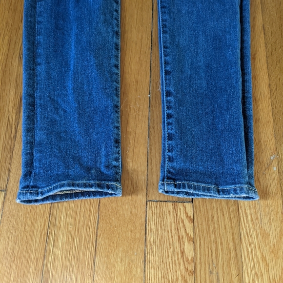 AG Adriano Goldschmied The Farrah Skinny ankle distressed jeans 27 - Picture 3 of 12